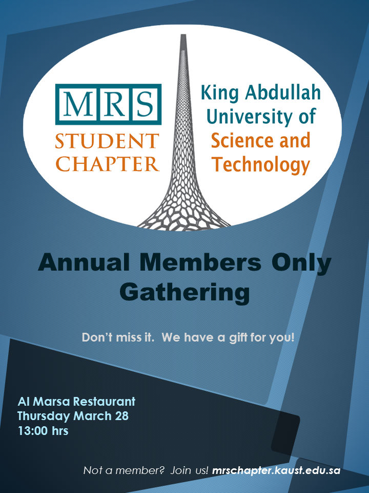 MRS Annual Gathering Poster